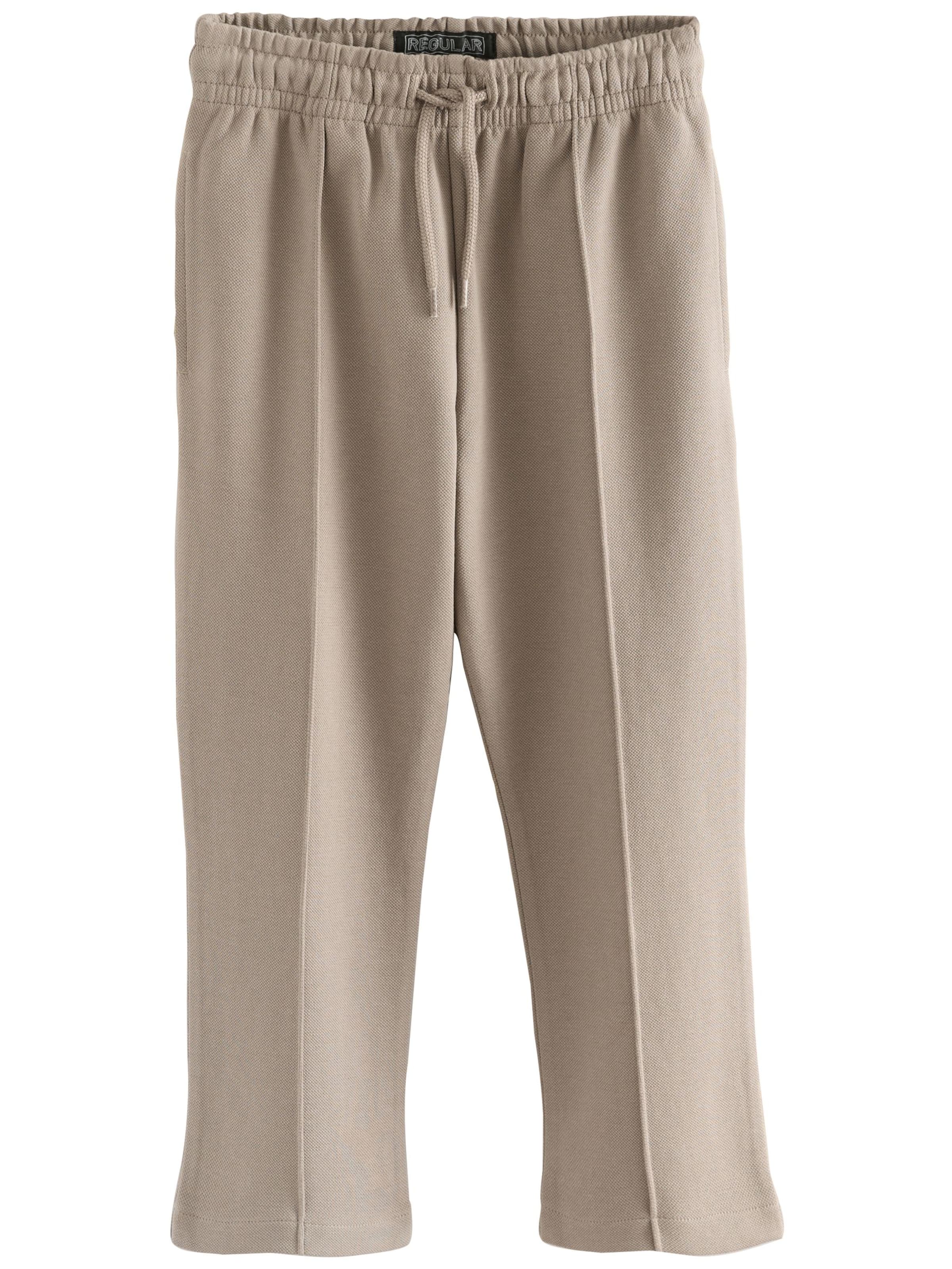 Next Обычный Штаны в Бежевый: спереди