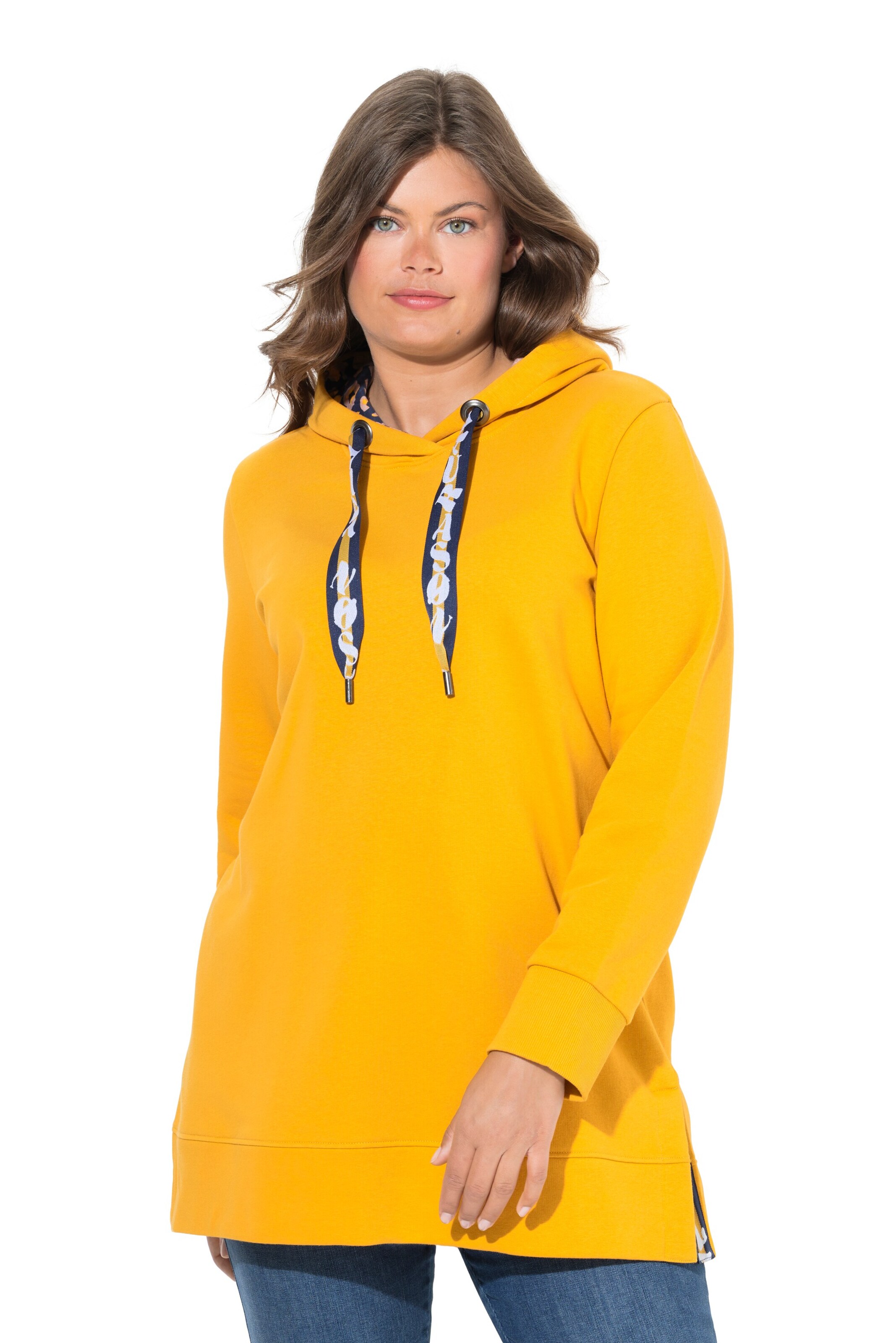 LAURASØN Sweatshirt in Yellow: front