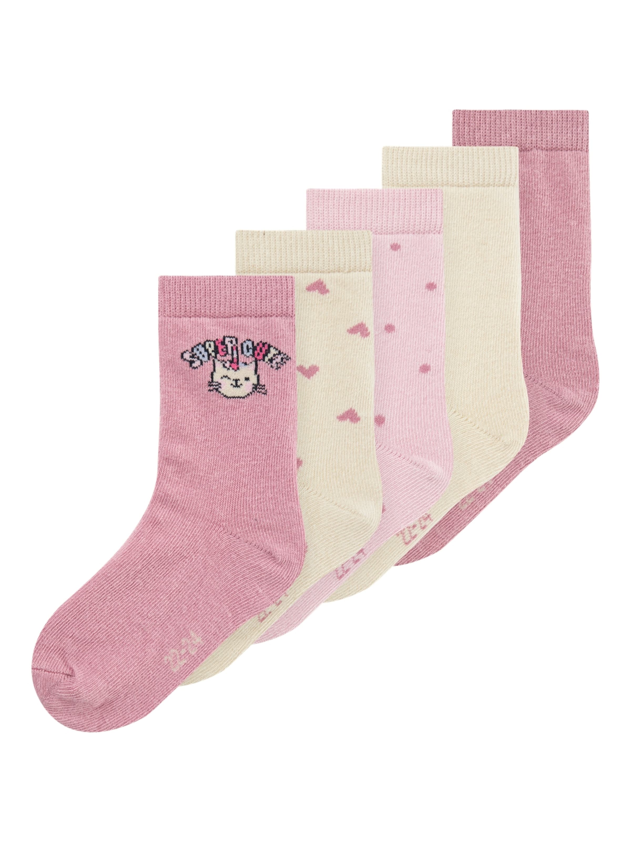 NAME IT Baby Socken Unisex - Bequeme Baumwoll Socken Multipack