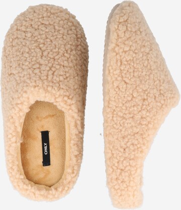 Pantoufle 'HONEY' ONLY en beige