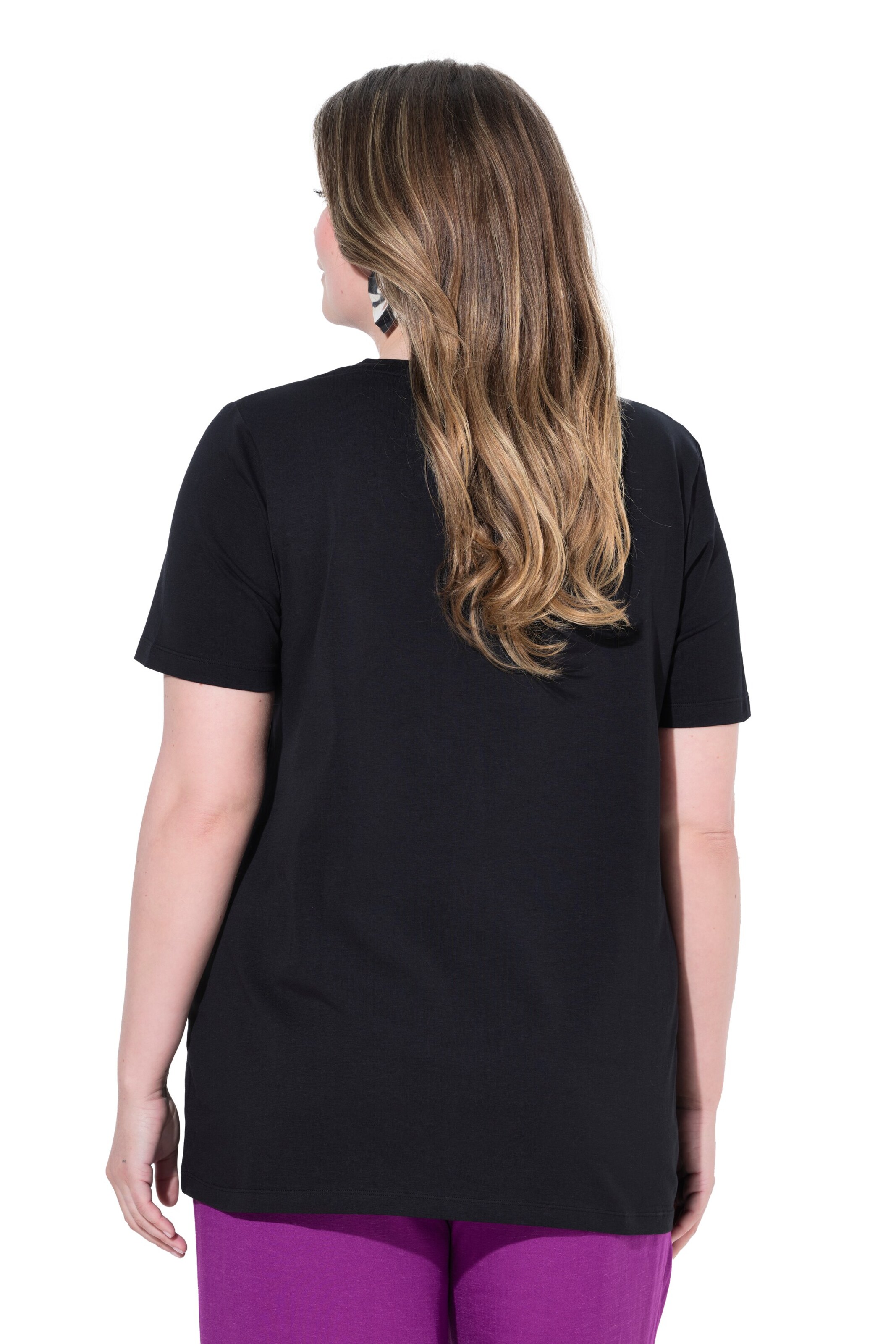 MIAMODA Shirt in Black