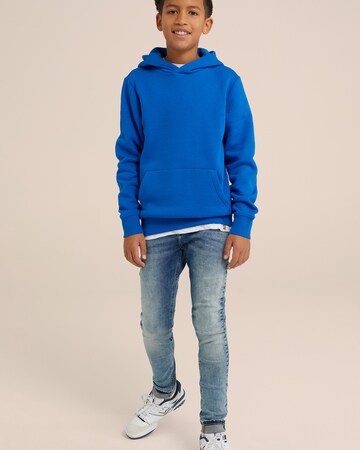 Sweat WE Fashion en bleu
