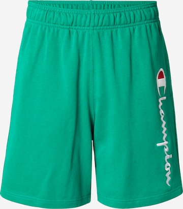 Champion Authentic Athletic Apparel Παντελόνι σε πράσινο: μπροστά