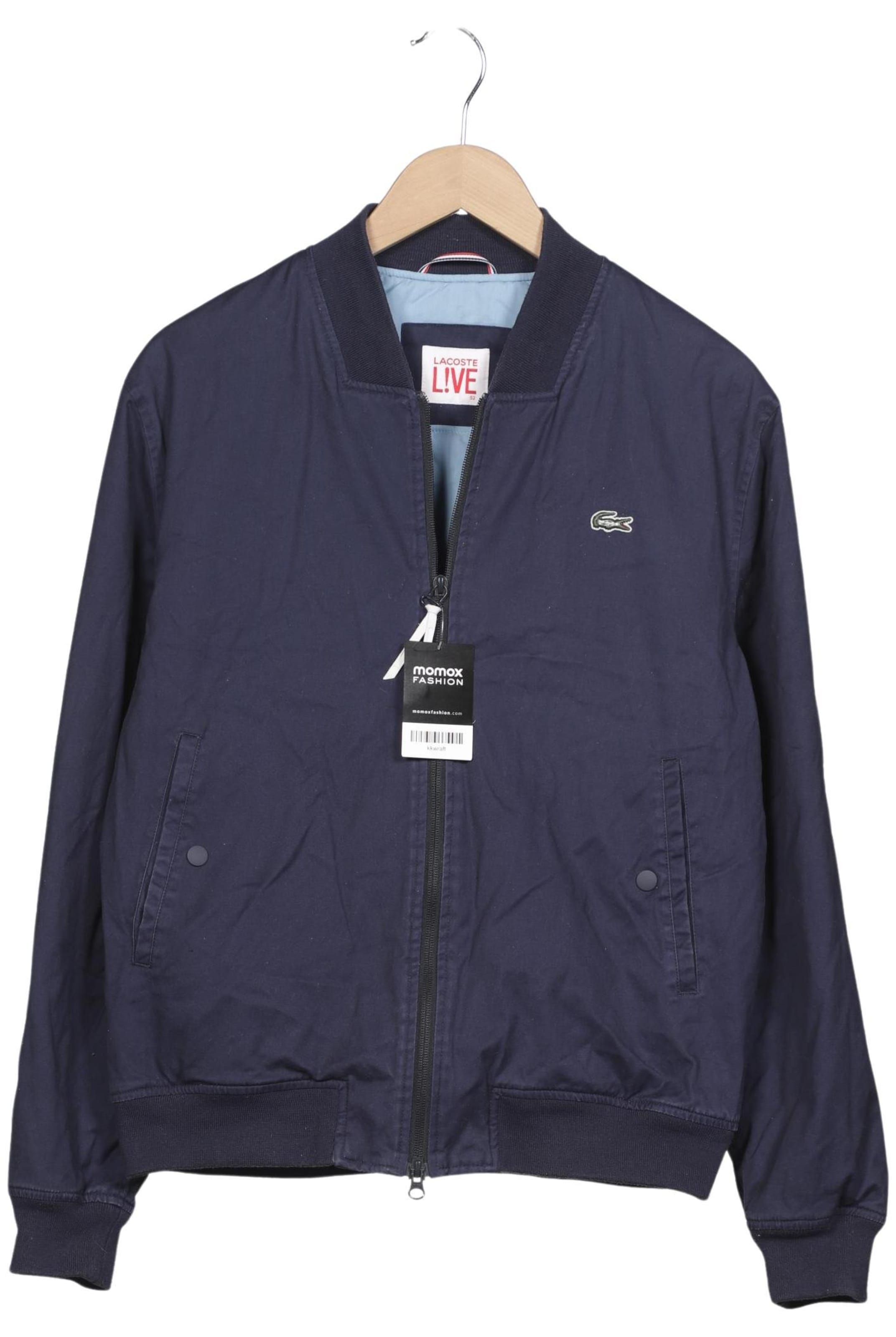 Lacoste LIVE Jacket & Coat in M-L in Blue: front