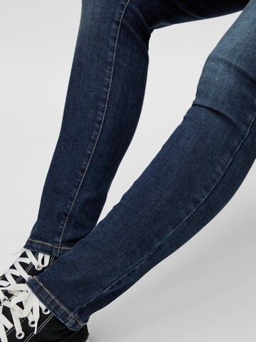 MAMALICIOUS Slimfit Jeans 'Jackson' in Blau