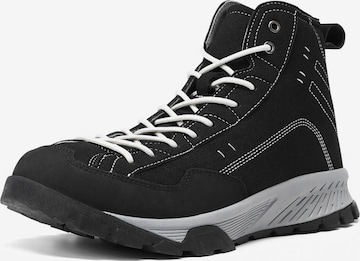 YOUTHUP Sneaker high 'Luftstrom' in Schwarz: Vorderseite
