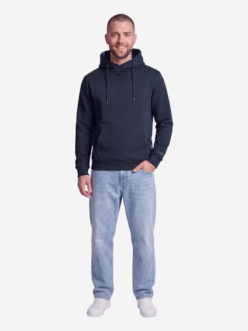salzhaut Sweatshirt ' BODDEN ' in Blau: Vorderseite