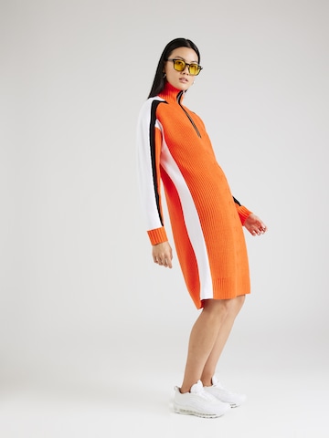 Sportalm Kitzbühel Gebreide jurk 'Rochester' in Oranje