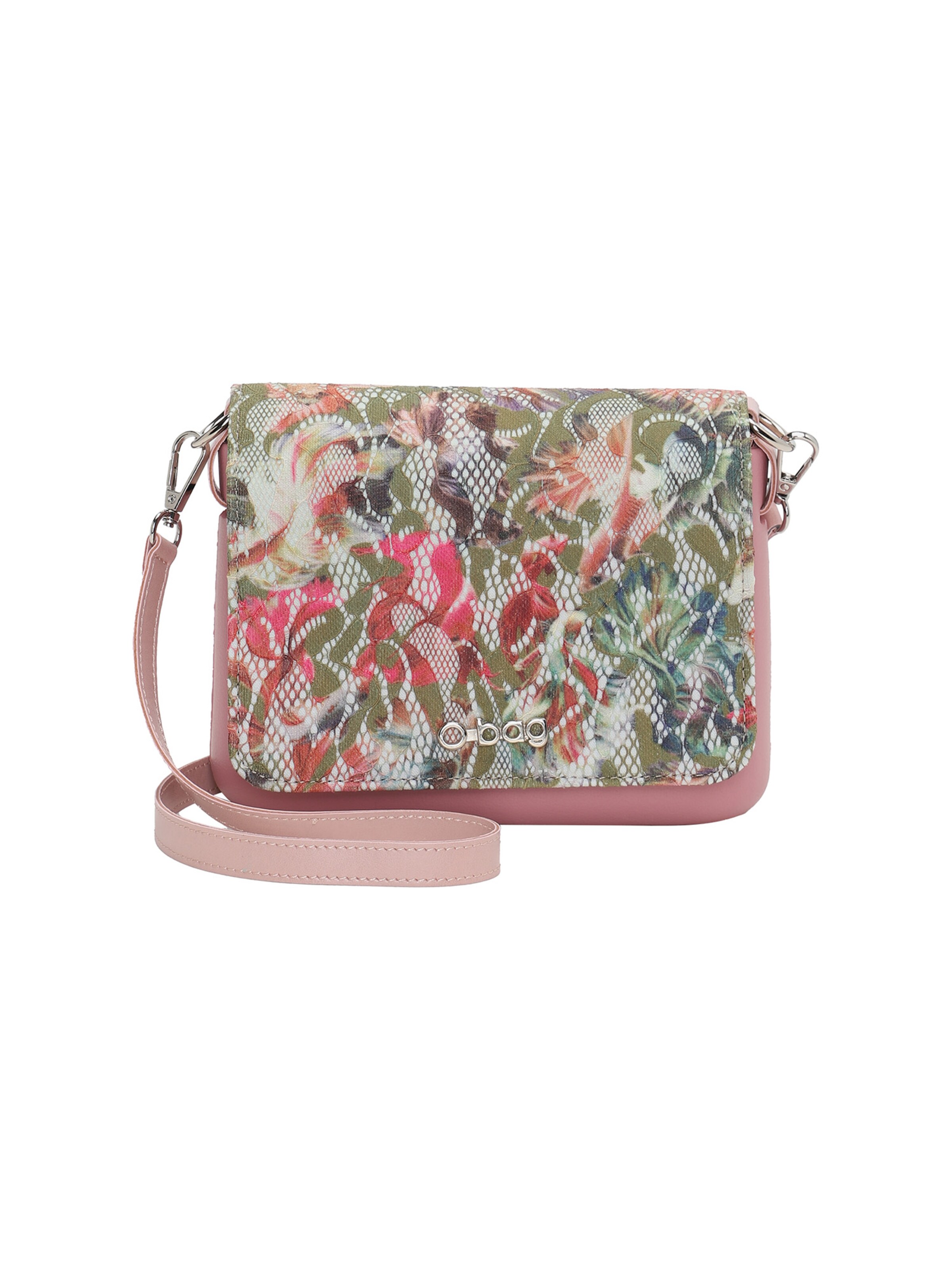 O bag Umhängetasche Wasserabweisend O pocket in Pink: Vorderseite