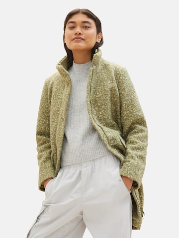 TOM TAILOR DENIM Between-Seasons Coat in Green