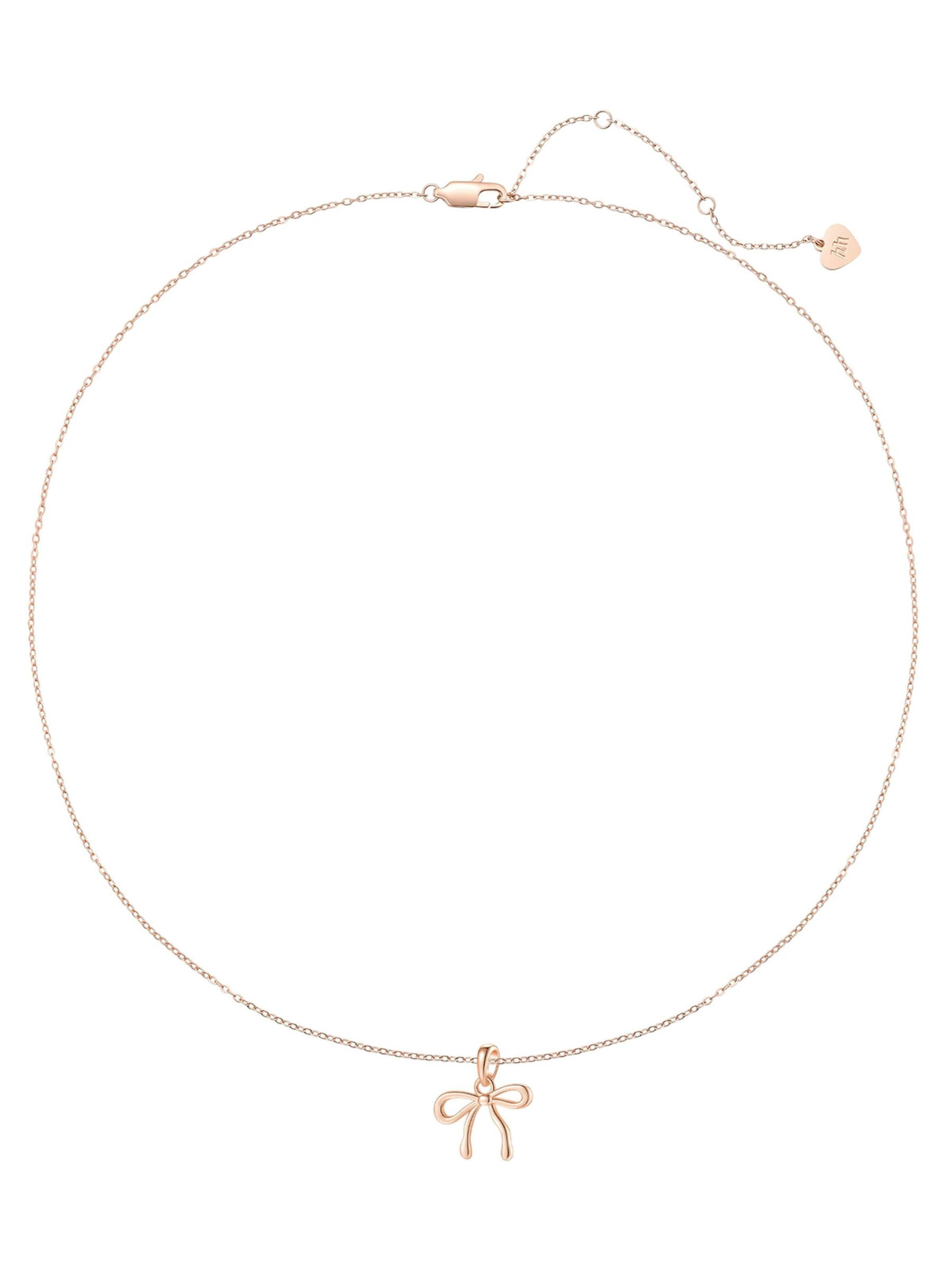 Hey Happiness - Cadena 'Bow' en oro