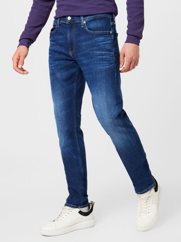 Calvin Klein Jeans Regular Jeans i blå: framsida