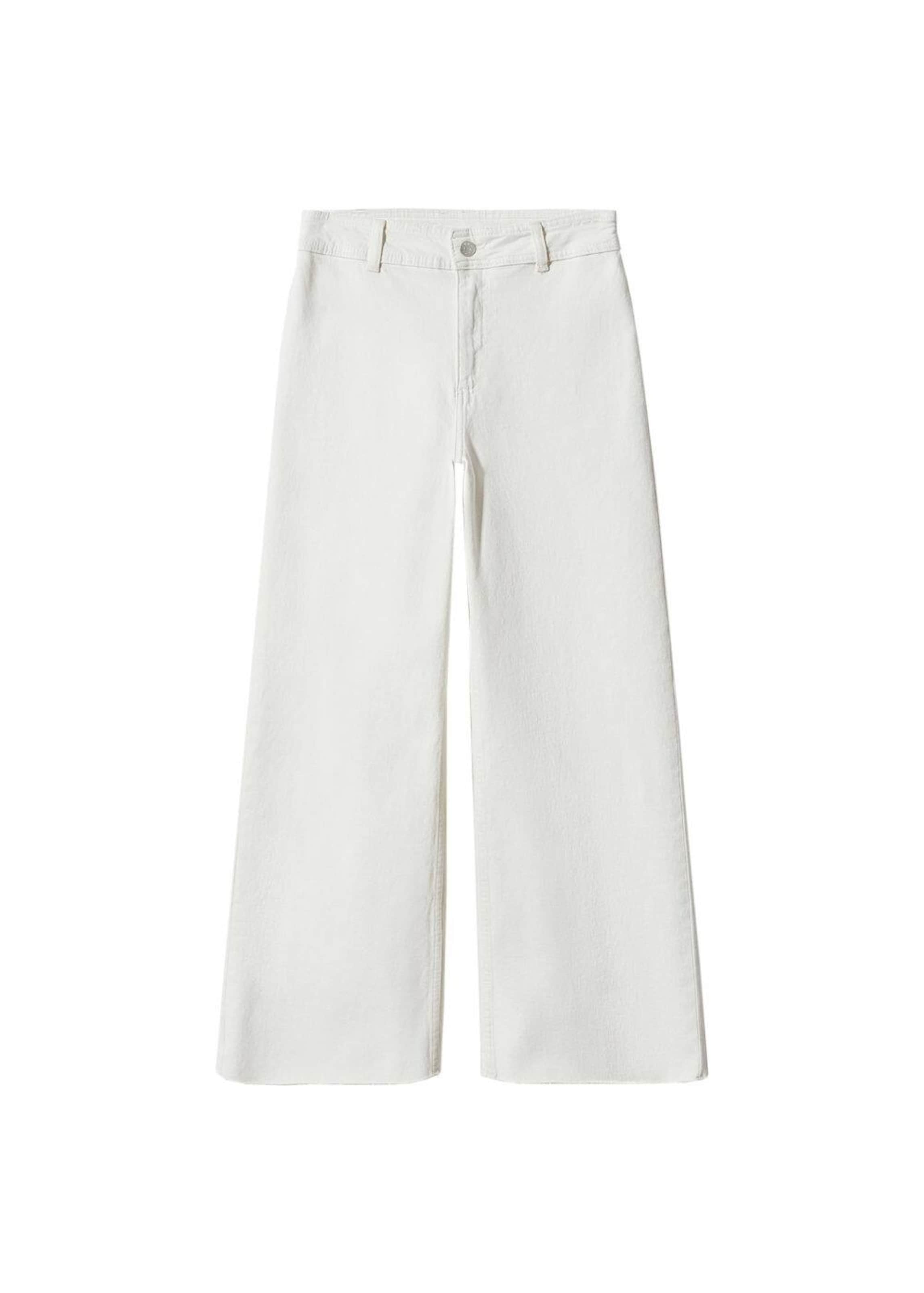 MANGO Bő szár Farmer 'catherin' - fehér: elől