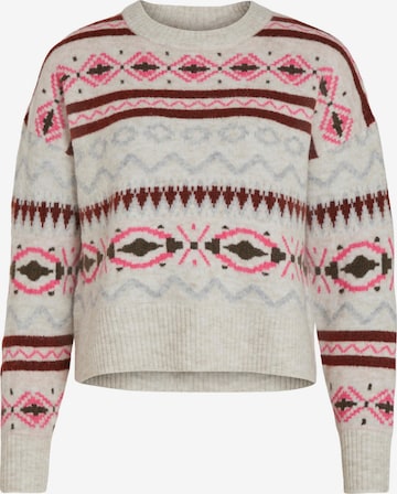 Pull-over 'Cilia' VILA en beige : devant