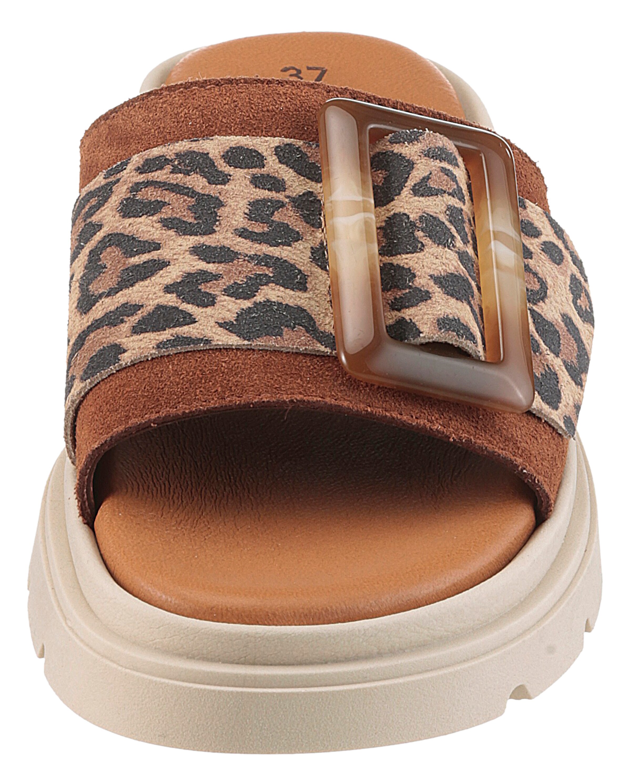 Tamaris Mules in Brown