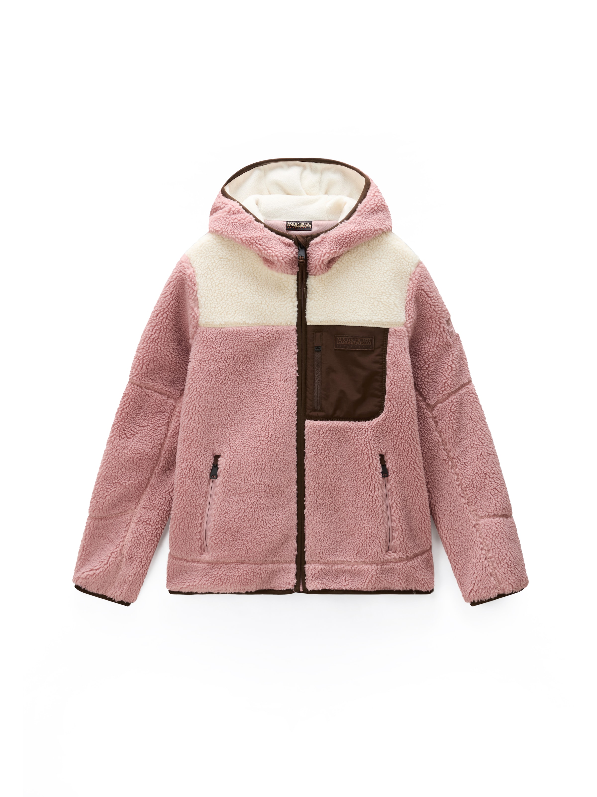 NAPAPIJRI Přechodná bunda 'Yupik OG' – pink: přední strana