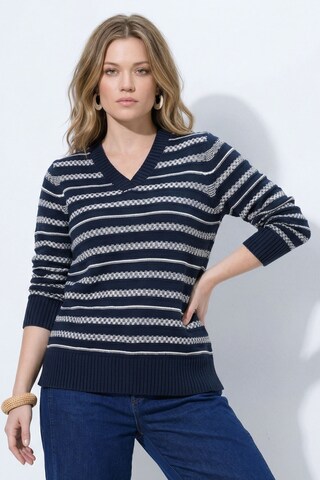 Ulla Popken Pullover in Blau