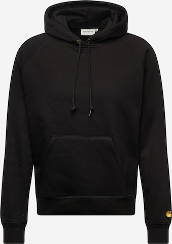 Carhartt WIP Sweatshirt 'Chase' in Schwarz: predná strana