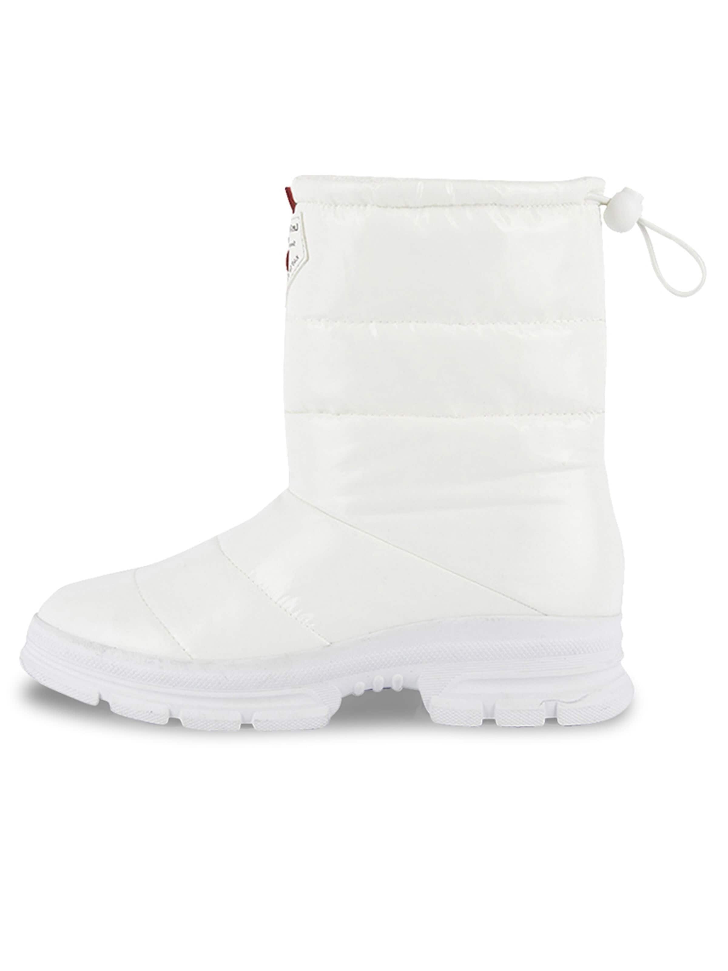 Boots Les Tropéziennes en blanc : devant