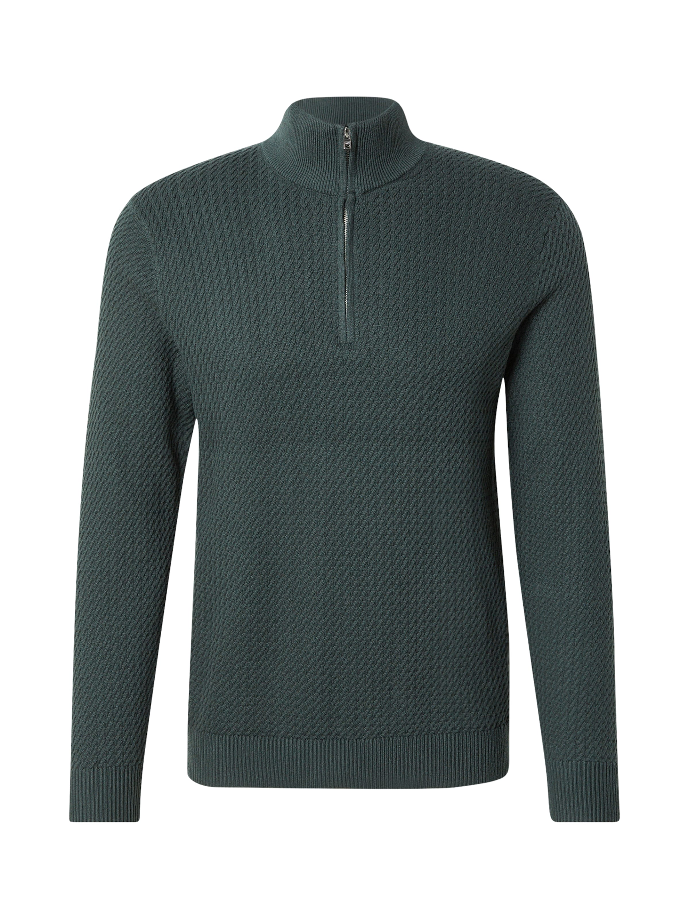 Pull-over Abercrombie & Fitch en vert : devant