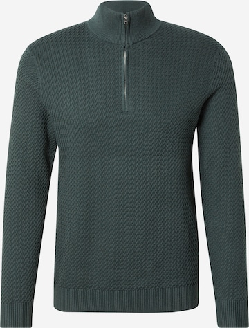 Pull-over Abercrombie & Fitch en vert : devant