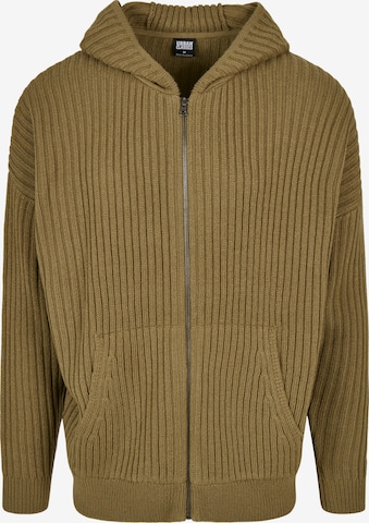 Urban Classics Cardigan i grøn: forside