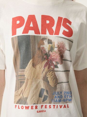 GARCIA T-Shirt in Weiß