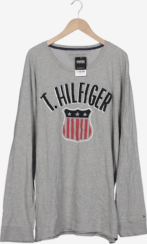 TOMMY HILFIGER Langarmshirt XXXL in Grau: Vorderseite