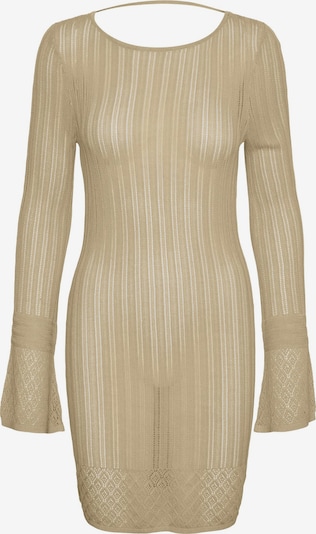 SOMETHINGNEW Strickkleid in beige, Produktansicht