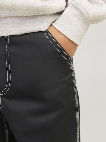 Jack & Jones Junior Wide Leg Jeans i sort