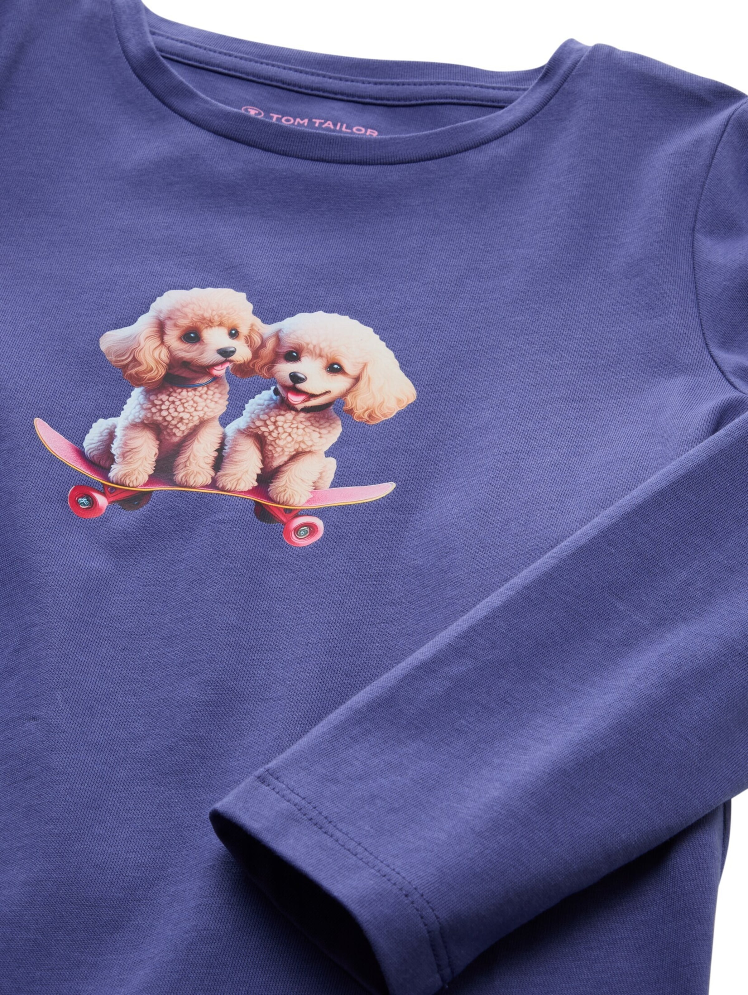 TOM TAILOR Shirt in Blue