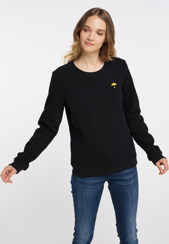 SchmuddelweddaSweater majica - crna boja: prednji dio