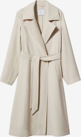 MANGO Between-Seasons Coat 'Taxi' in Grey: front