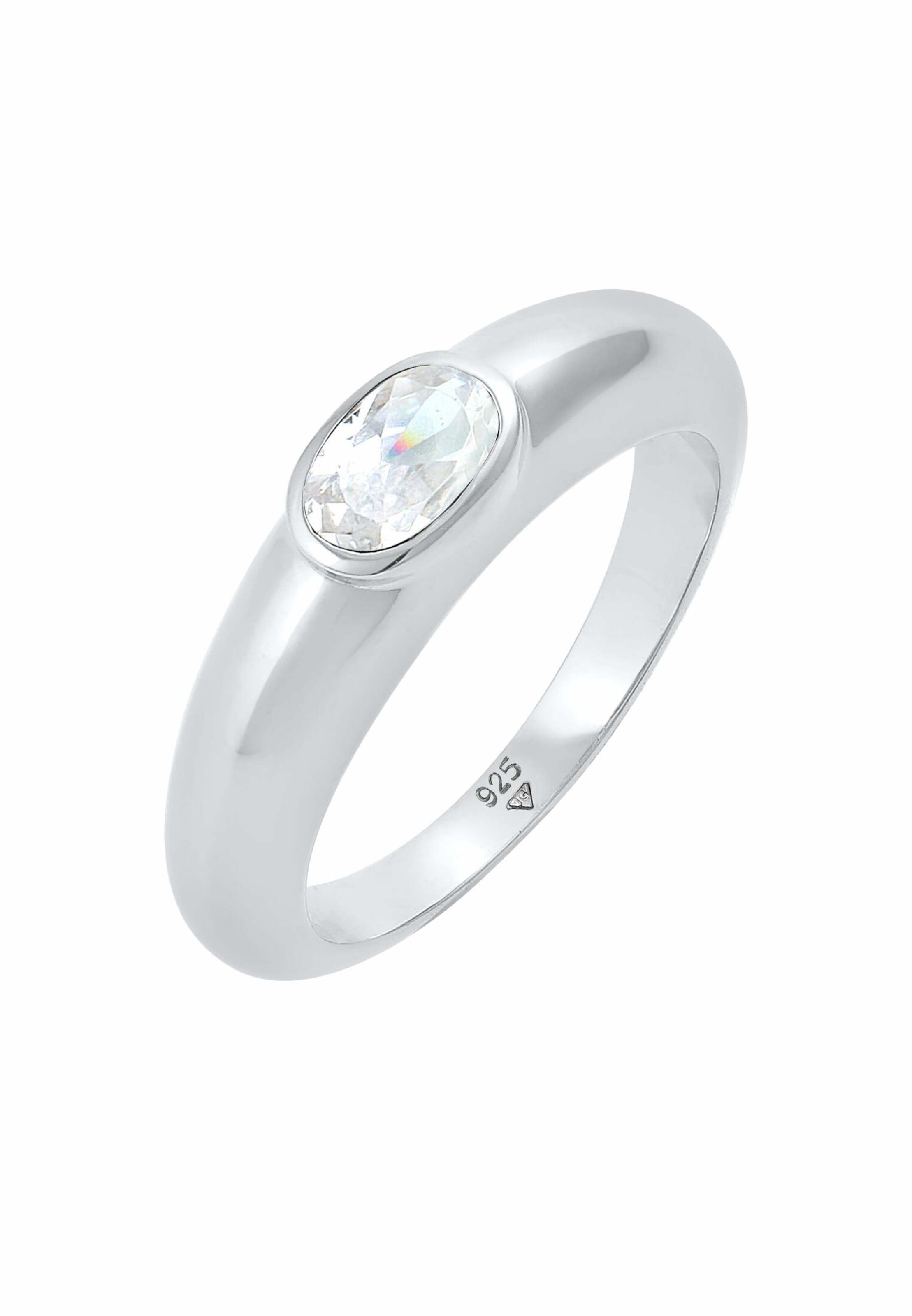 ELLI Ring in Silver: front