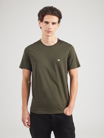 Emporio Armani Shirt in Green: front