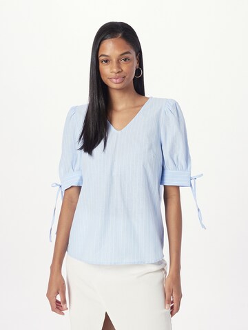 Peppercorn Bluse i blå: forside