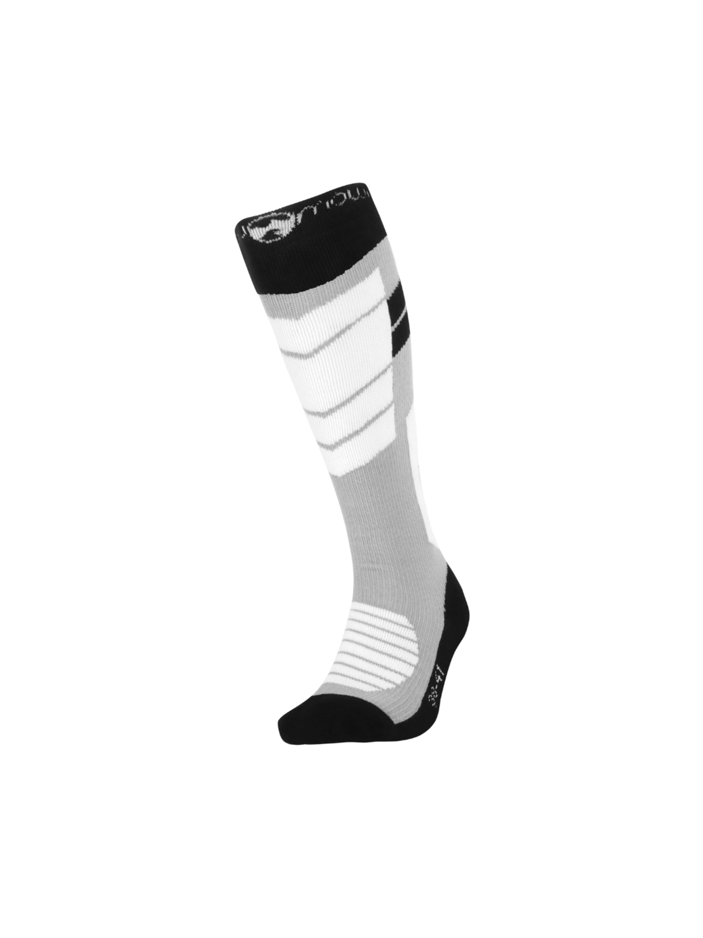 Calzino sportivo 'MowMow Ski Socks - Silver Ions - Antibacterial - Men - Women - Size 39-42 - Gray' di Mowmow in grigio: frontale