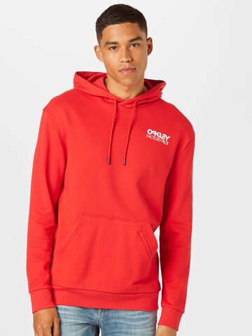 OAKLEY Sweatshirt 'FREERIDE' in Rot: predná strana