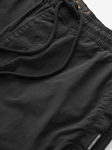 Next Slimfit Cargobroek in Zwart
