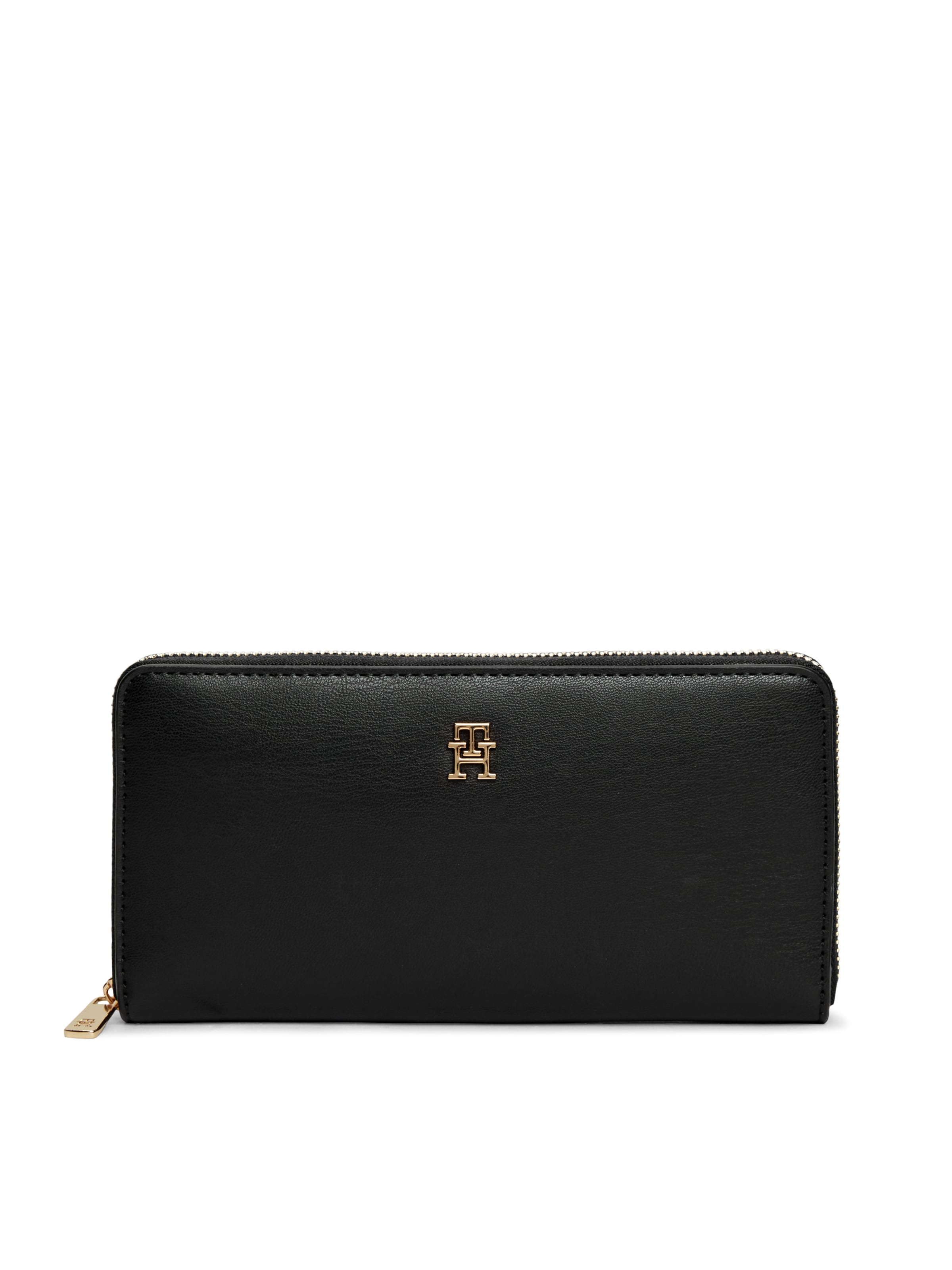 juoda TOMMY HILFIGER Piniginė