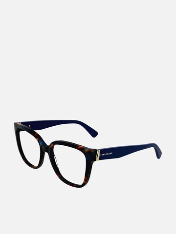 Longchamp Sunglasses 'Longchamp LO2745 N Transparent rose/havana 54/17/140 WOMAN Eyewear Frame' in Blue: front