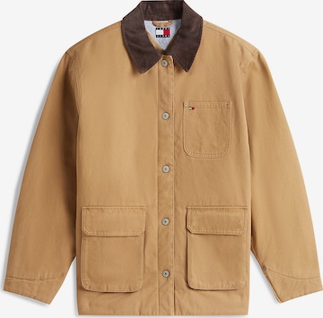 Veste mi-saison Tommy Jeans en beige : devant