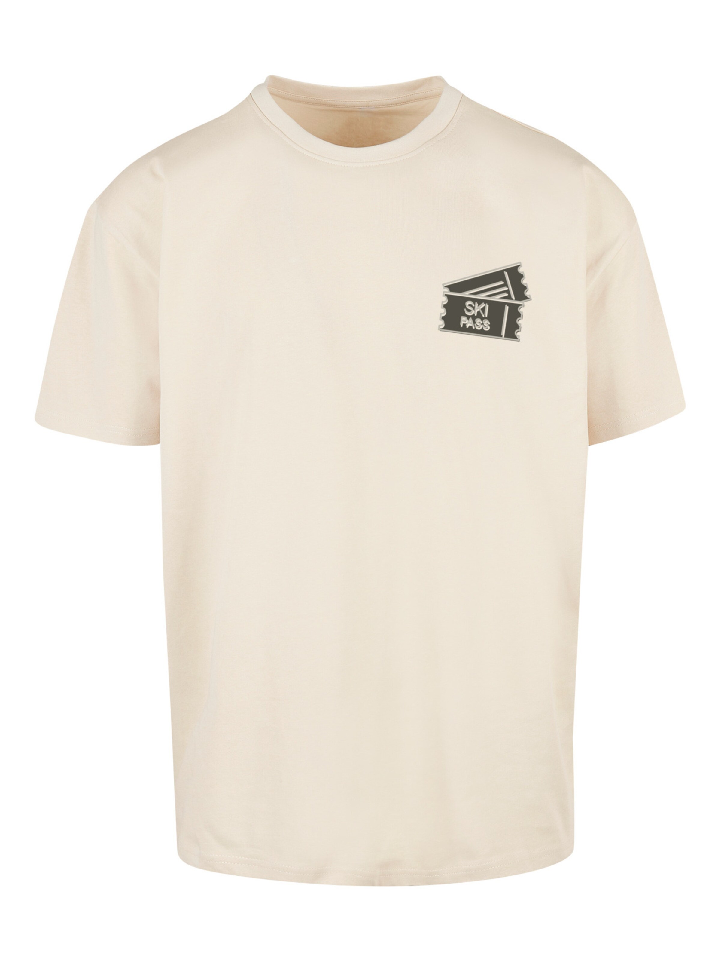 F4NT4STIC Shirt in Beige: voorkant