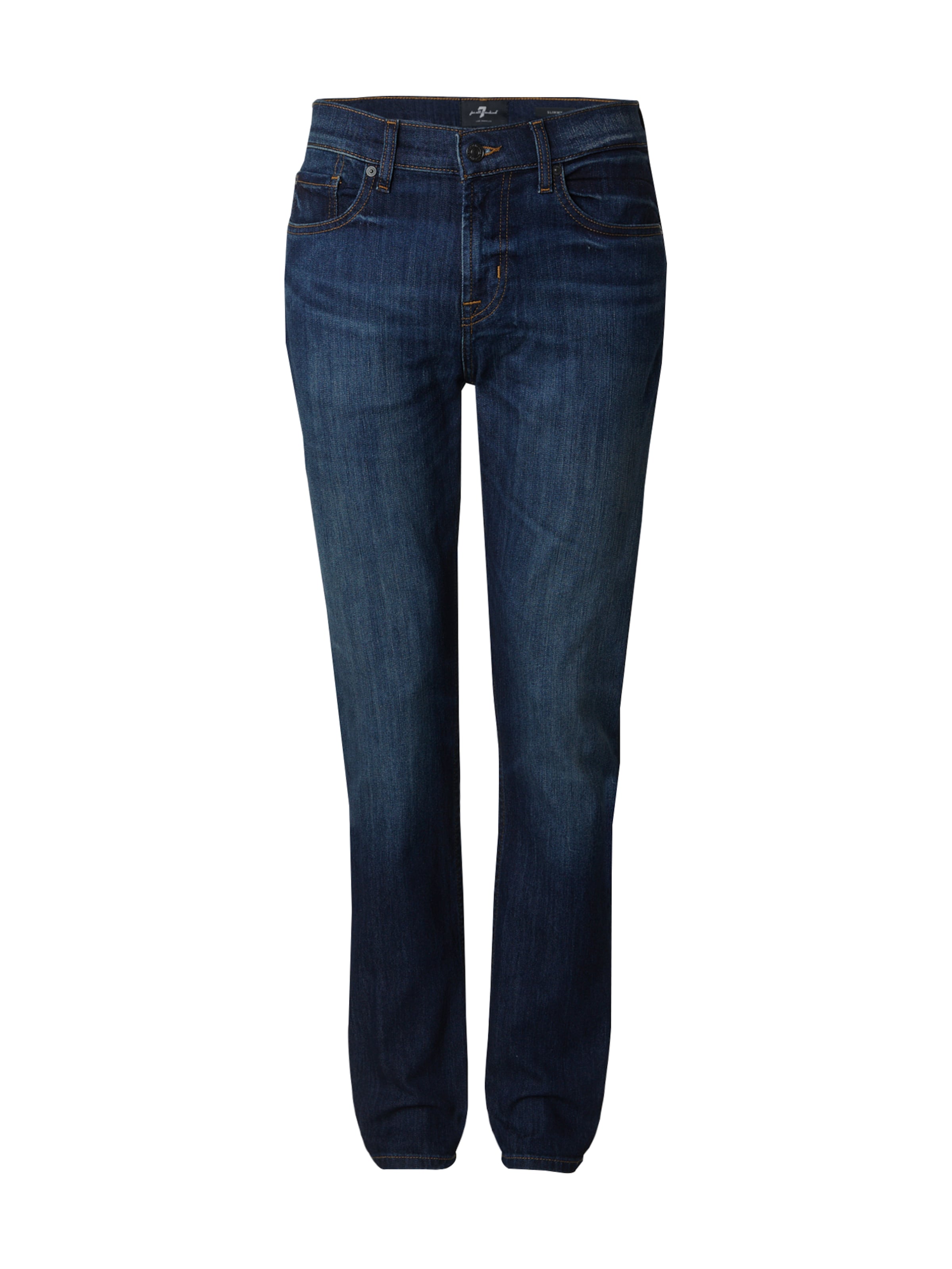 7 for all mankind Slimfit Jeans in Blau: Vorderseite
