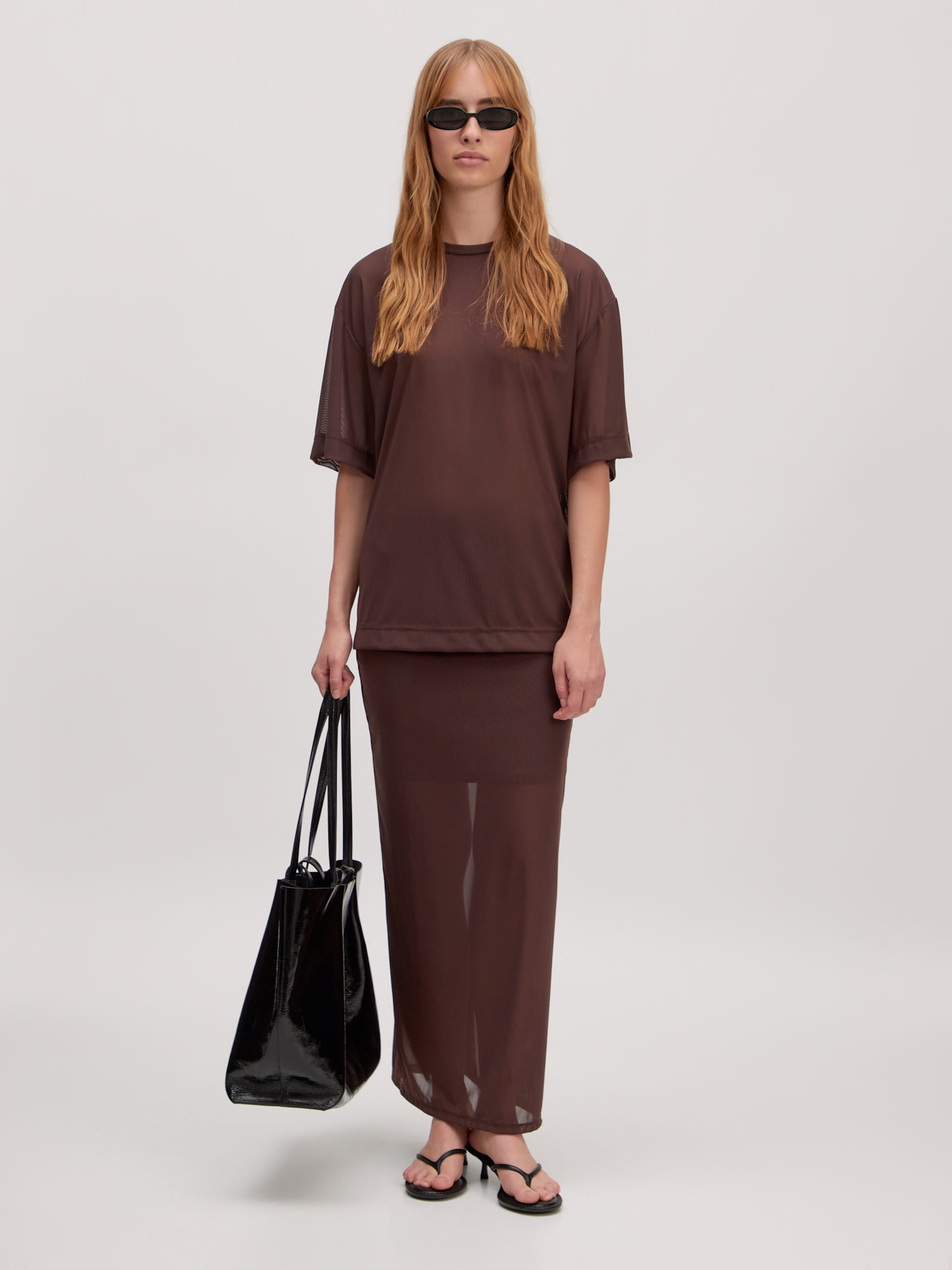 EDITED Produits T-shirt 'Ulaaka' bourgogne