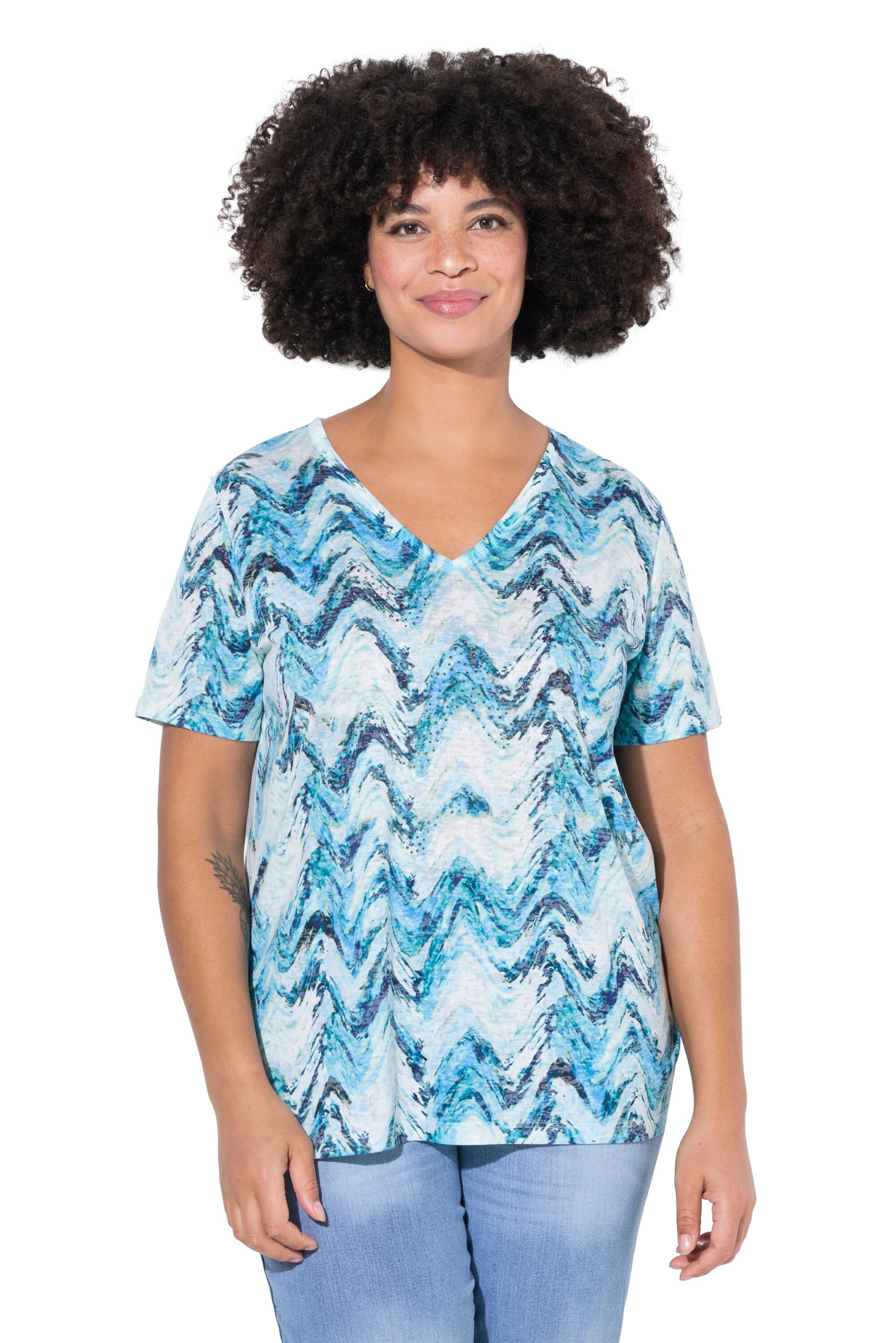 Angel of Style Shirt in Green: front