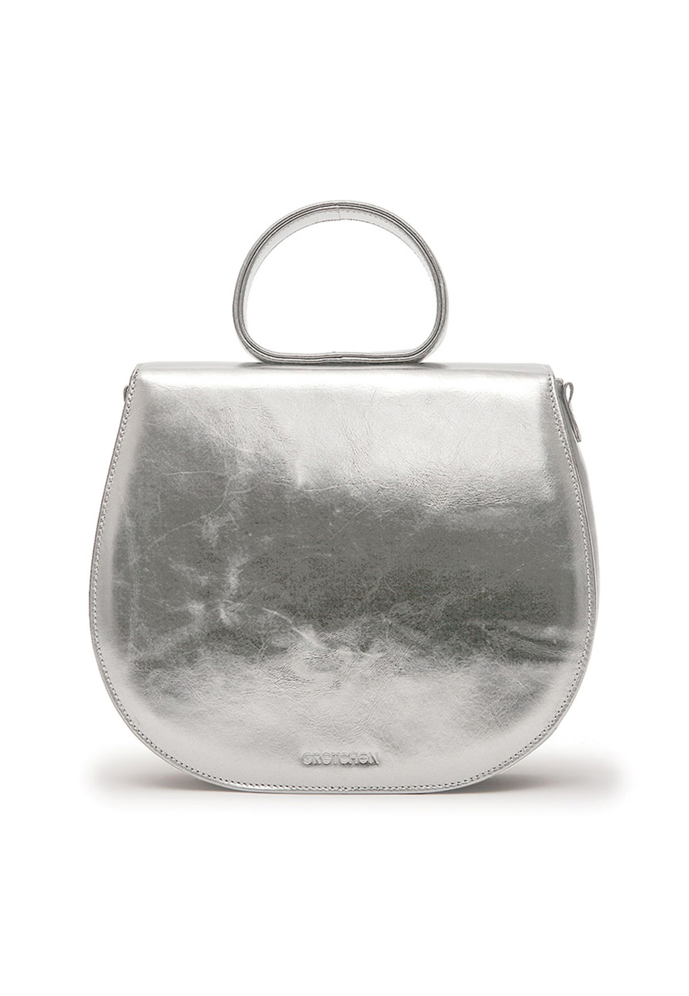 Frauen Taschen & Rucksäcke Gretchen Schultertasche 'Ebony Loop Bag Two' in Silber - QC02532 Frauen Taschen & Rucksäcke Gretchen Schultertasche 'Ebony Loop Bag Two' in Silber - QC02532