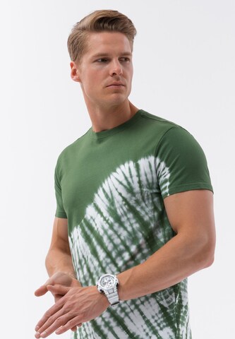 Ombre Shirt 'S1617' in Grün