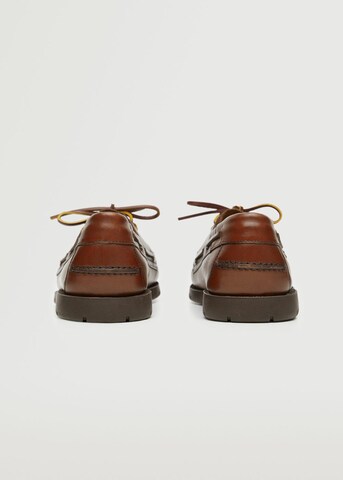 MANGO MAN Moccasins 'Nautilea' in Brown