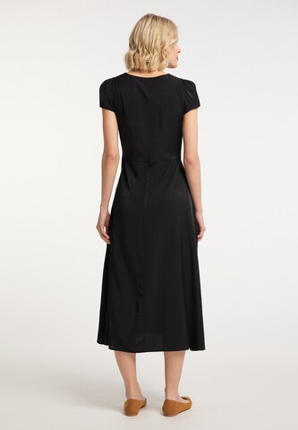 Usha Shirt Dress in Black